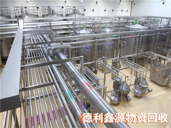 乳品設備回收，飲料設備回收，生產線設備回收